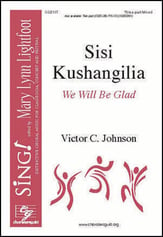 Sisi Kushangilia Three-Part Mixed choral sheet music cover